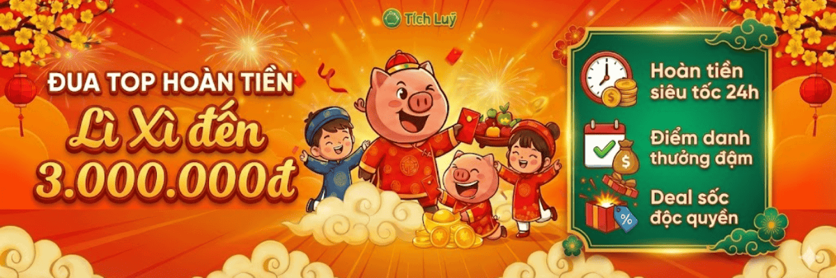 Đua TOP hoàn tiền tháng 2